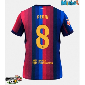 Barcelona Pedri Gonzalez #8 Kotipaita 2026-27 Lyhythihainen